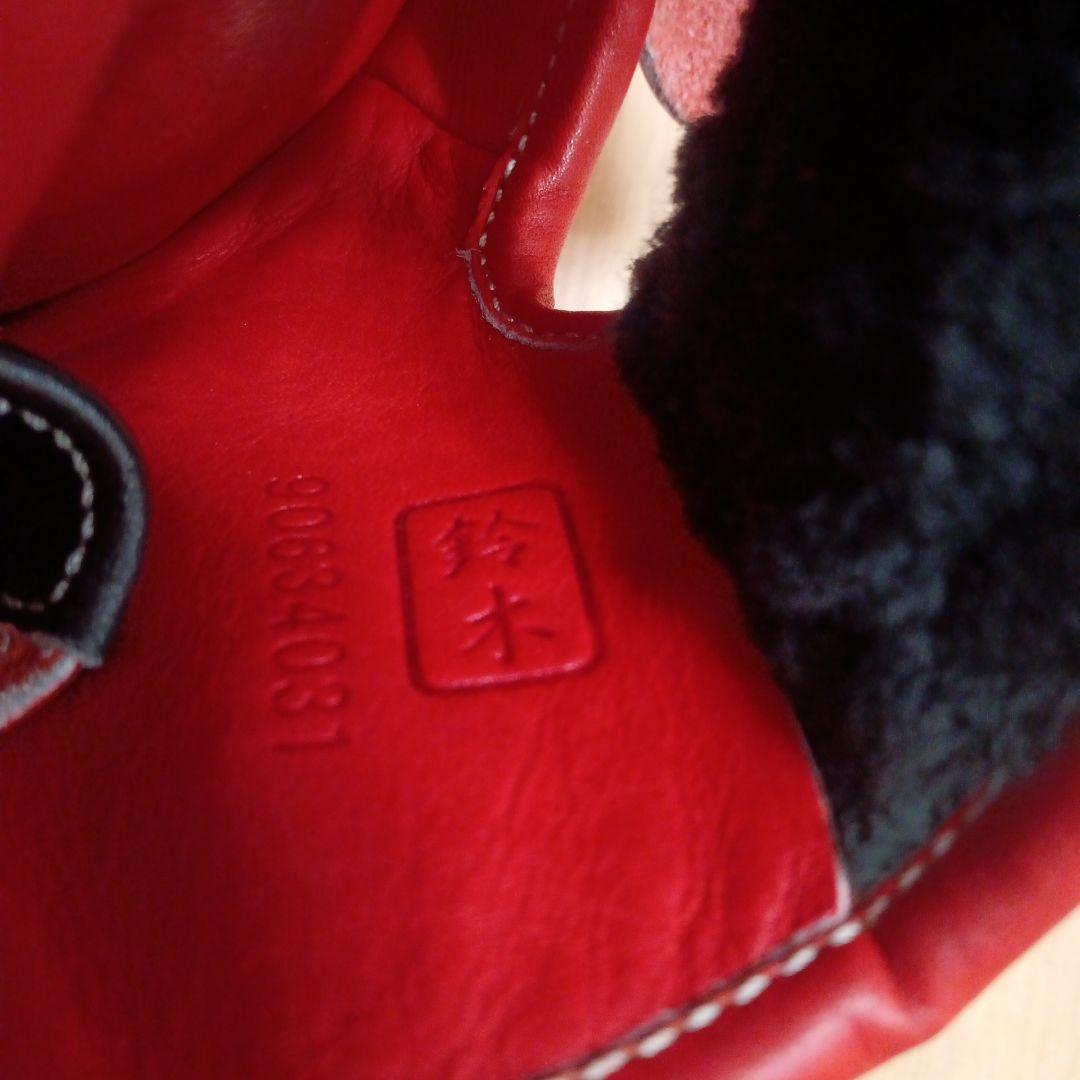 ZETT PROSTATUS 硬式グローブ レッド