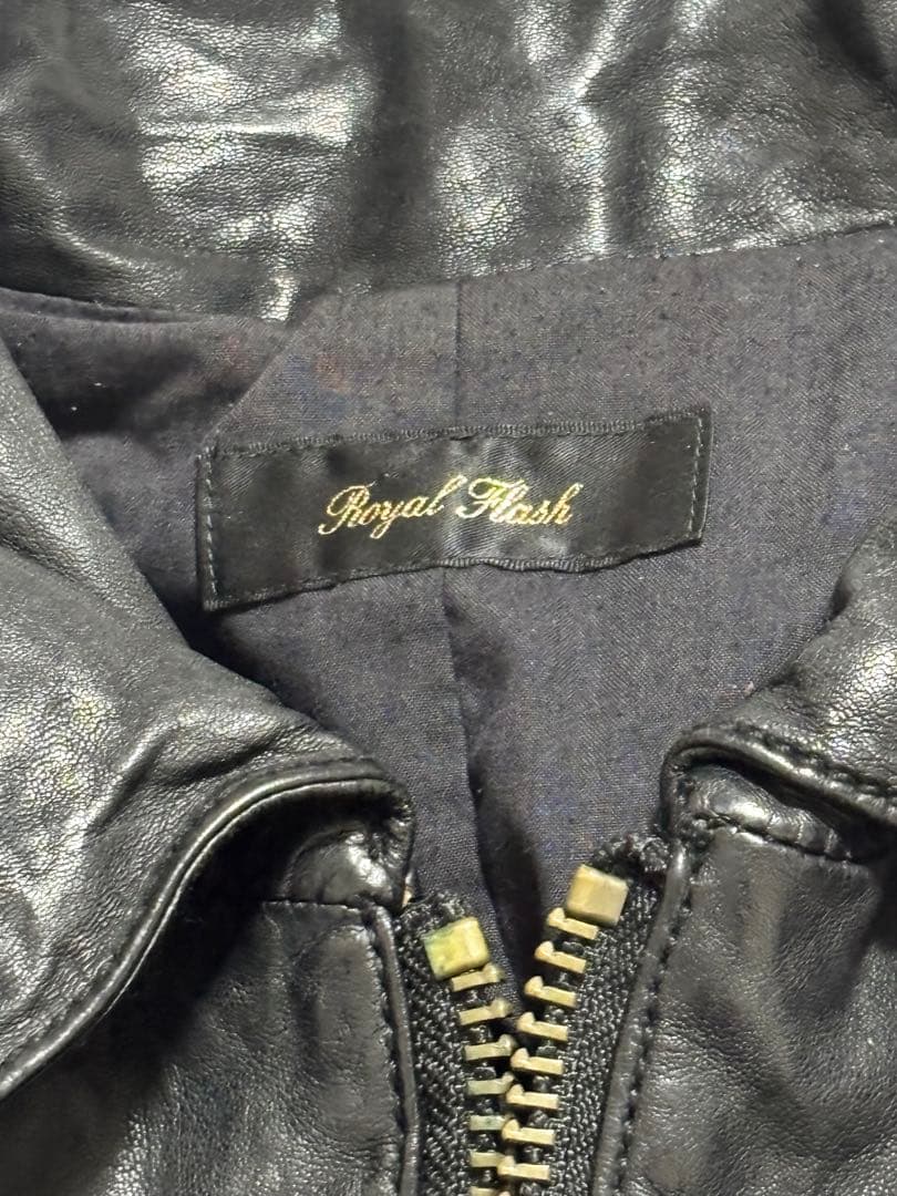ロイヤルフラッシュ　レザージャケット