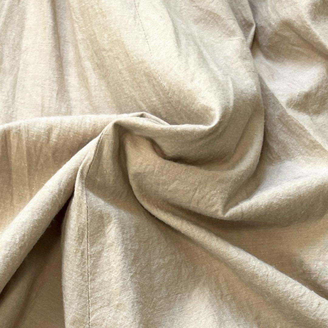 ★INGEBORGロングワンピース【L相当】コットン　ピンタック ガーリーD91