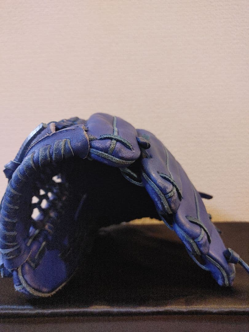 ミズノ　ビューリーグ　軟式　Mマーク　 ブルー　青ビュー　オールラウンド