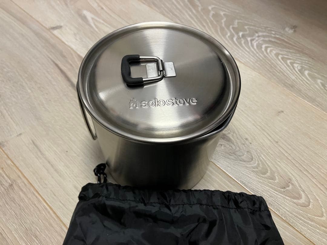 早い物勝ち　solo stove ソロストーブ　ソロストーブポット900 セット