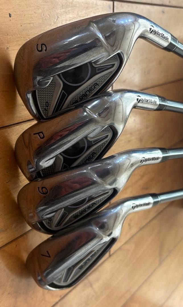 レディースゴルフクラブ ハーフセット テーラーメイドバーナー1.0