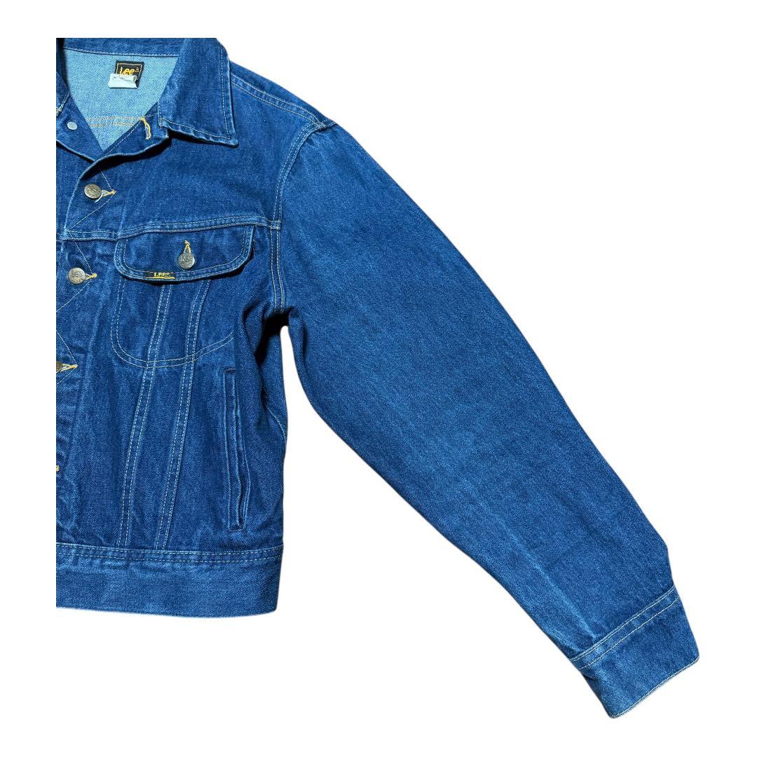 【Lee】80s 220J USA製 42R 濃紺 デニムジャケット
