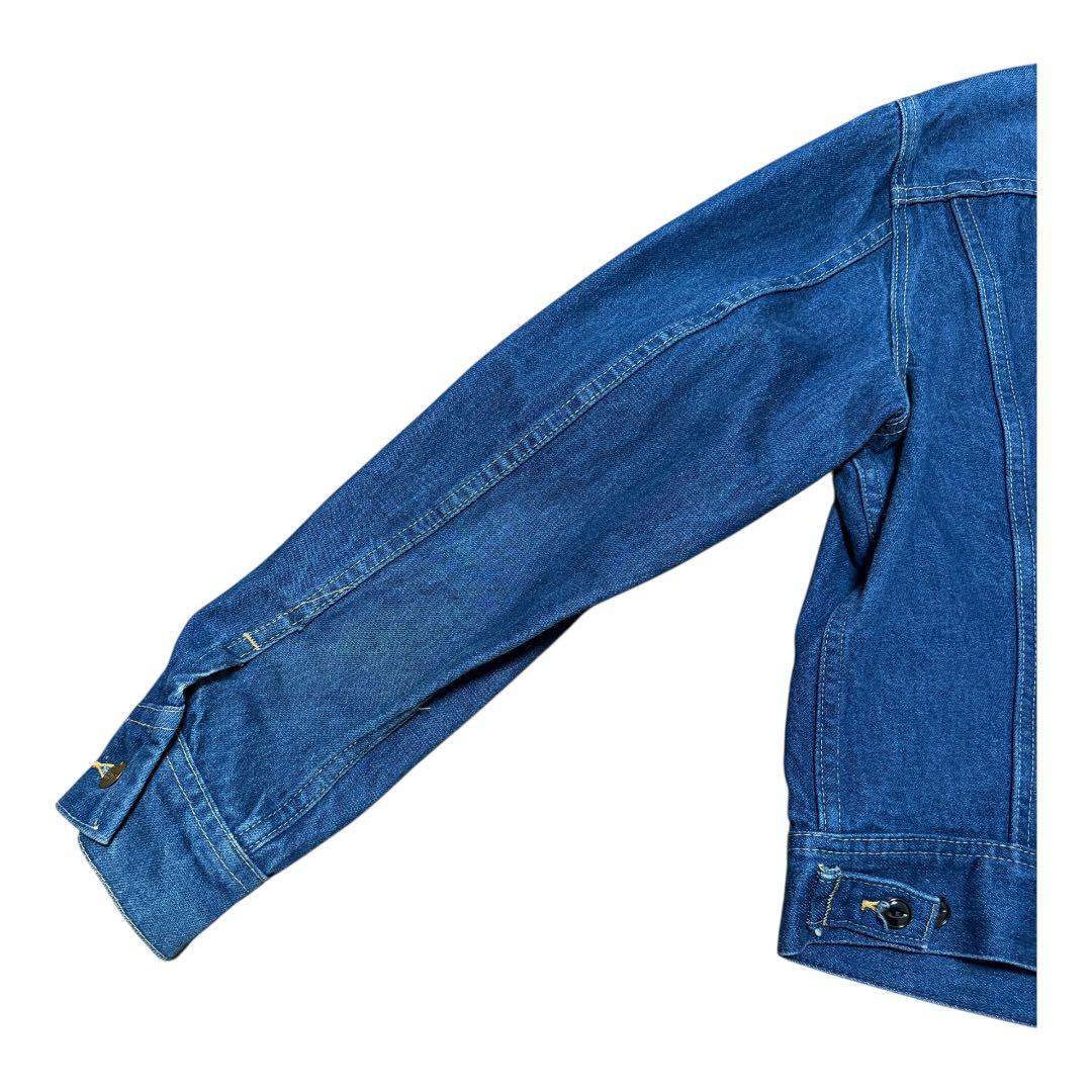 【Lee】80s 220J USA製 42R 濃紺 デニムジャケット