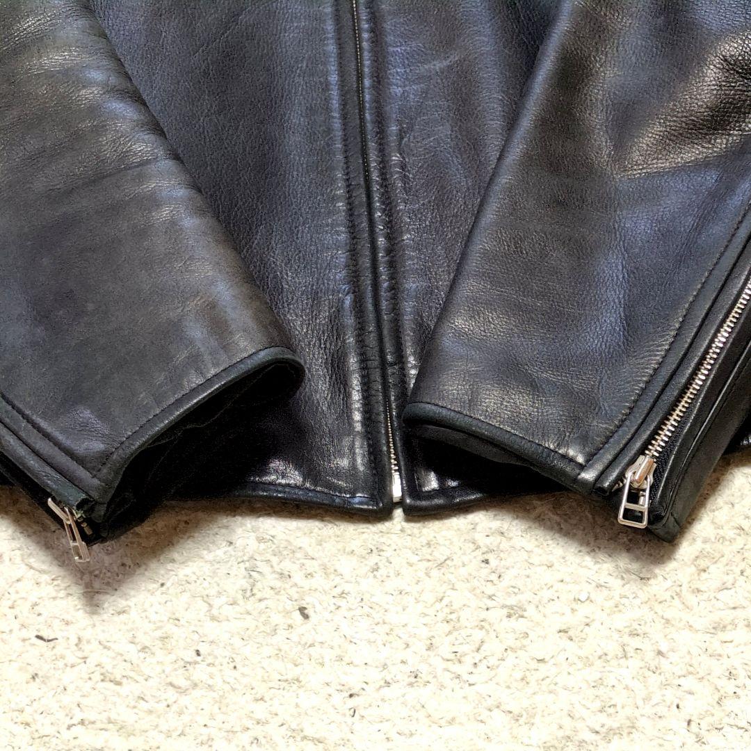 Wind Armor レザージャケット　黒　ニチワレザー