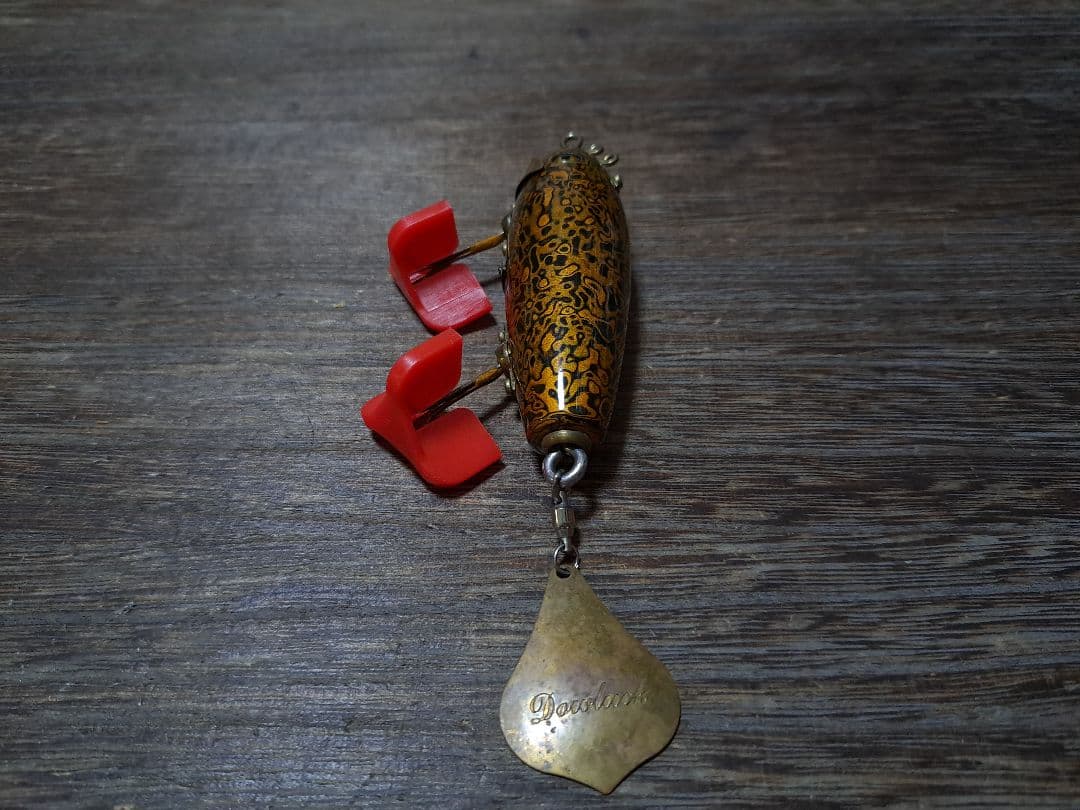 道楽　DOWLUCK 　ドウラク　マダデッセ　唐金(黒/金 漆研出し)　レア