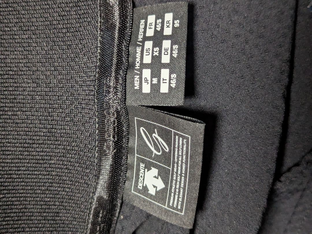 デサント　ゴルフ　スクエアメッシュ ウィンドジャケット