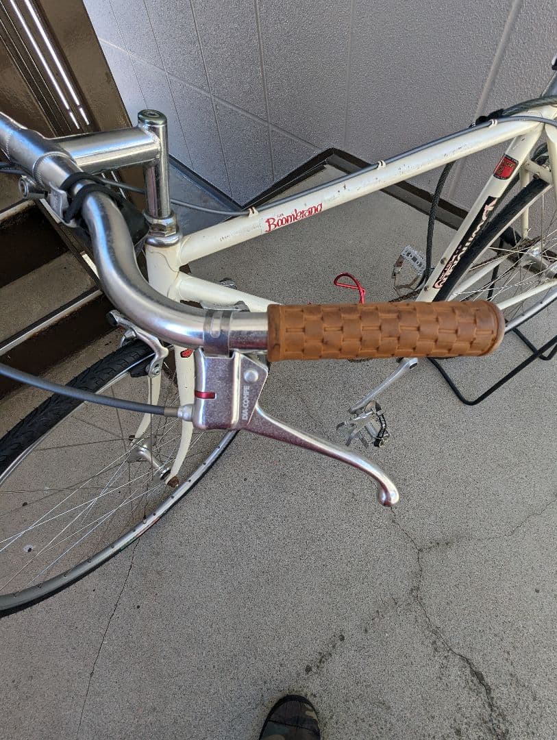 自転車　パナソニックのロードをピストに