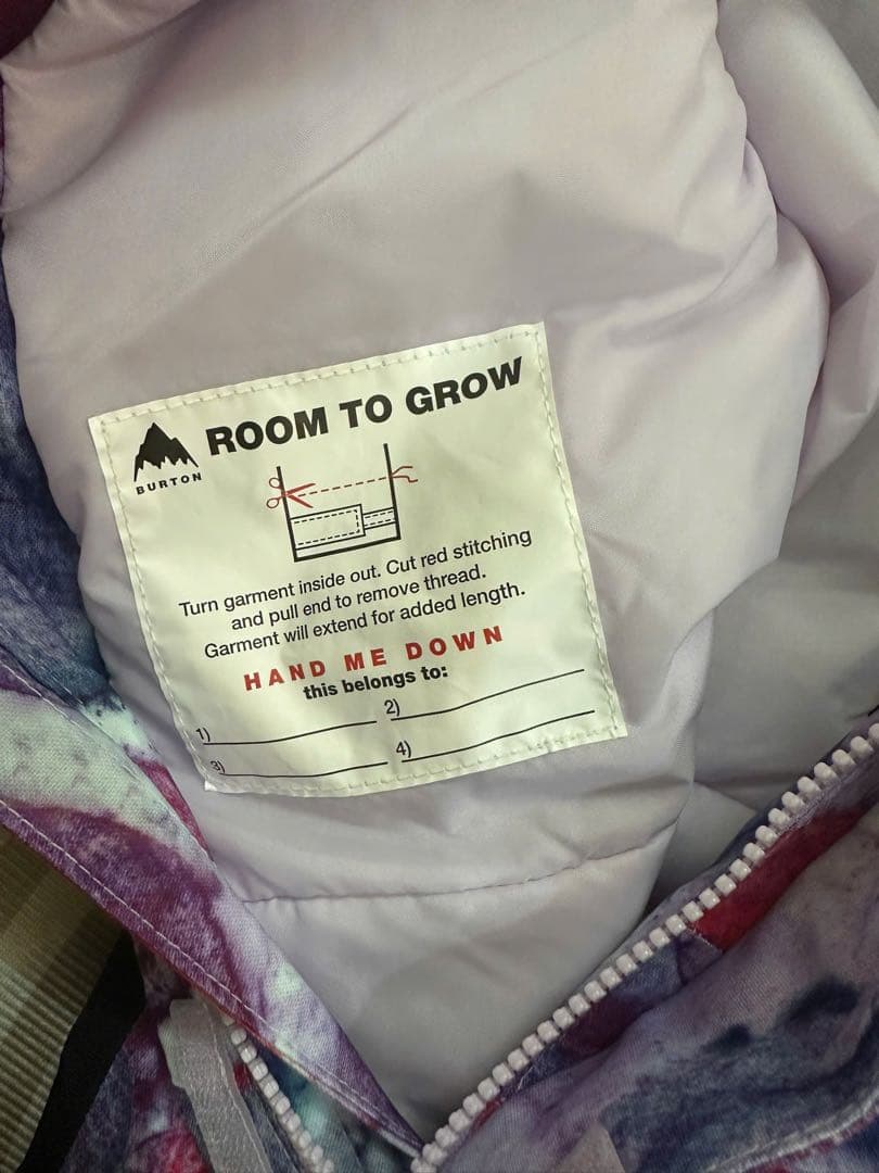 Burton スノーボードウェア 3T マルチカラー 95cm