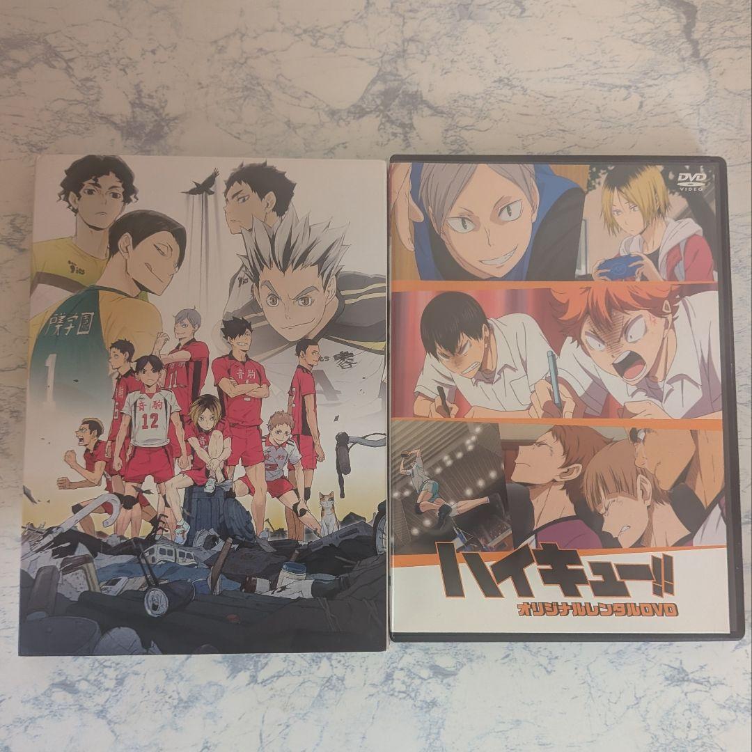 DVD　ハイキュー‼︎ 1期、2期、3期、4期　劇場版　全36巻　新品ケース付