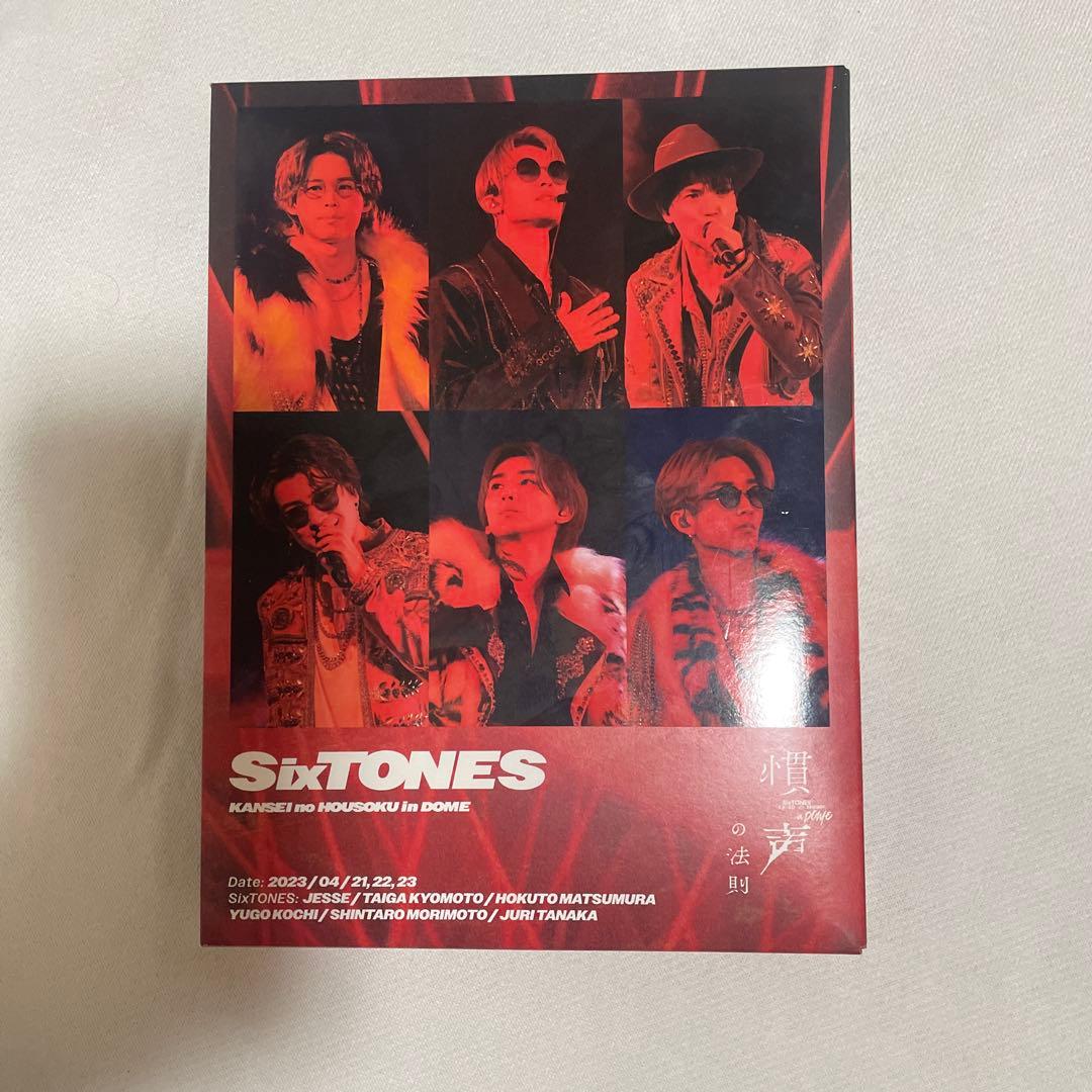 SixTONES アルバムセット 慣声の法則 IN DOME DVD 初回盤
