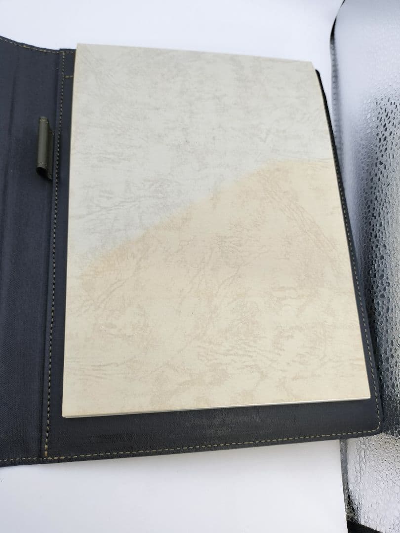 SOMÈS SADDLE オリーブグリーン ノートパッド