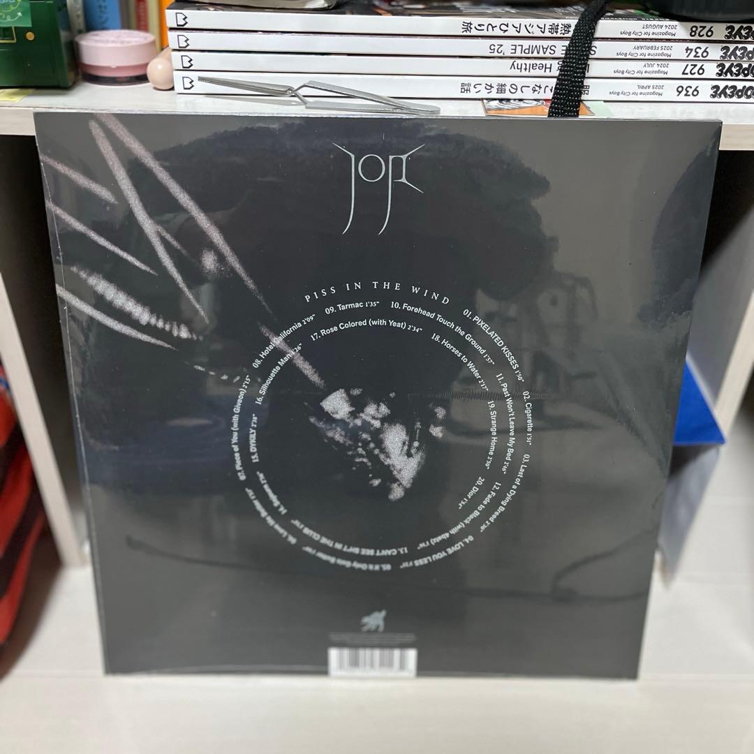 Joji「Piss In The Wind」LP レコード クリアスモーク限定盤
