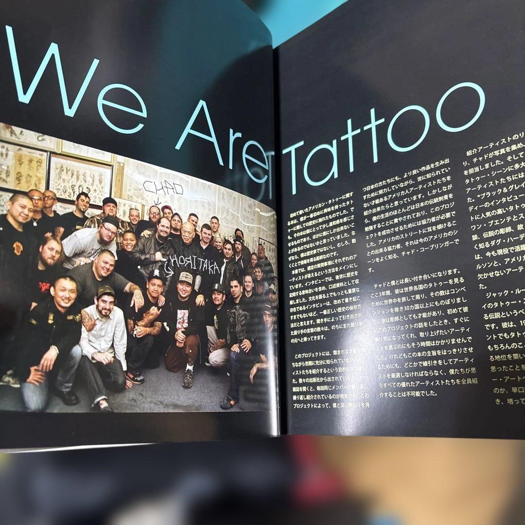 We Are Tattoo タトゥーアート集　刺青