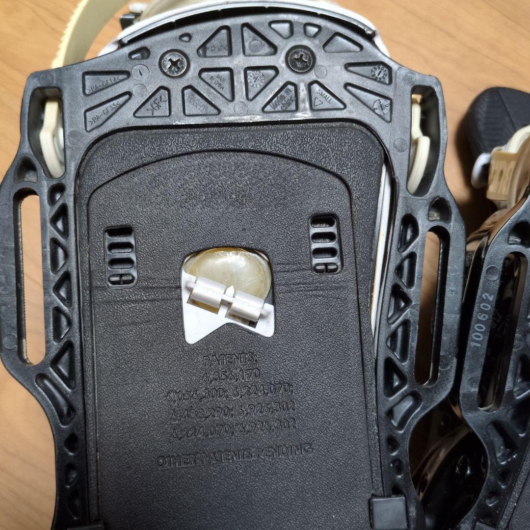 CARTEL EST スノーボードビンディング ブラック/ホワイト