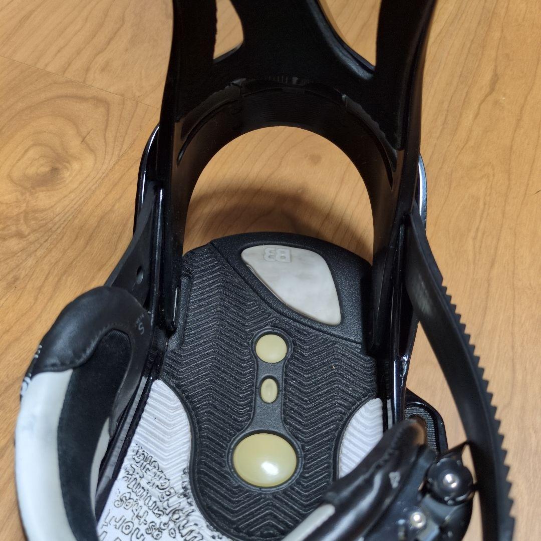 CARTEL EST スノーボードビンディング ブラック/ホワイト