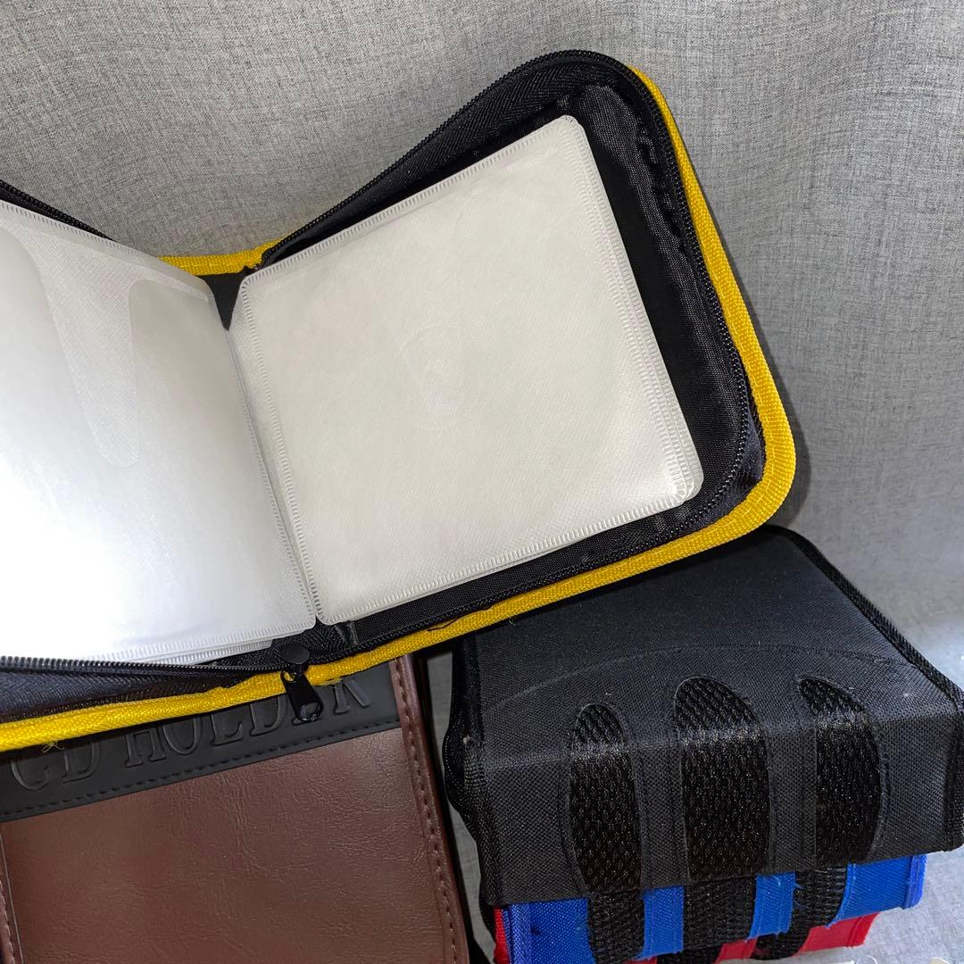 66点　CD/DVD/Blu-ray/ゲームディスク　収納 ホルダー　バッグ