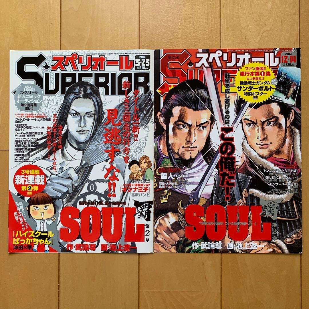 スペリオール表紙スクラップ「覇ーLORDー」21点セット