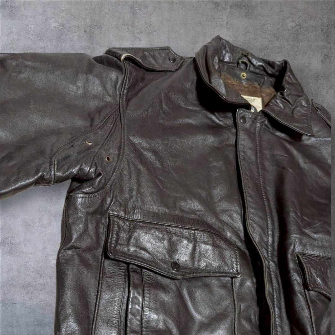 【m114】90s AMERICAN EXPRESS A-2 レザージャケット