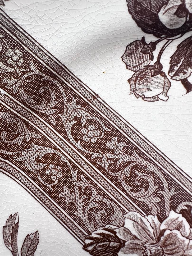 エミールブルジョワ　デザートプレート　フランス　アンティーク