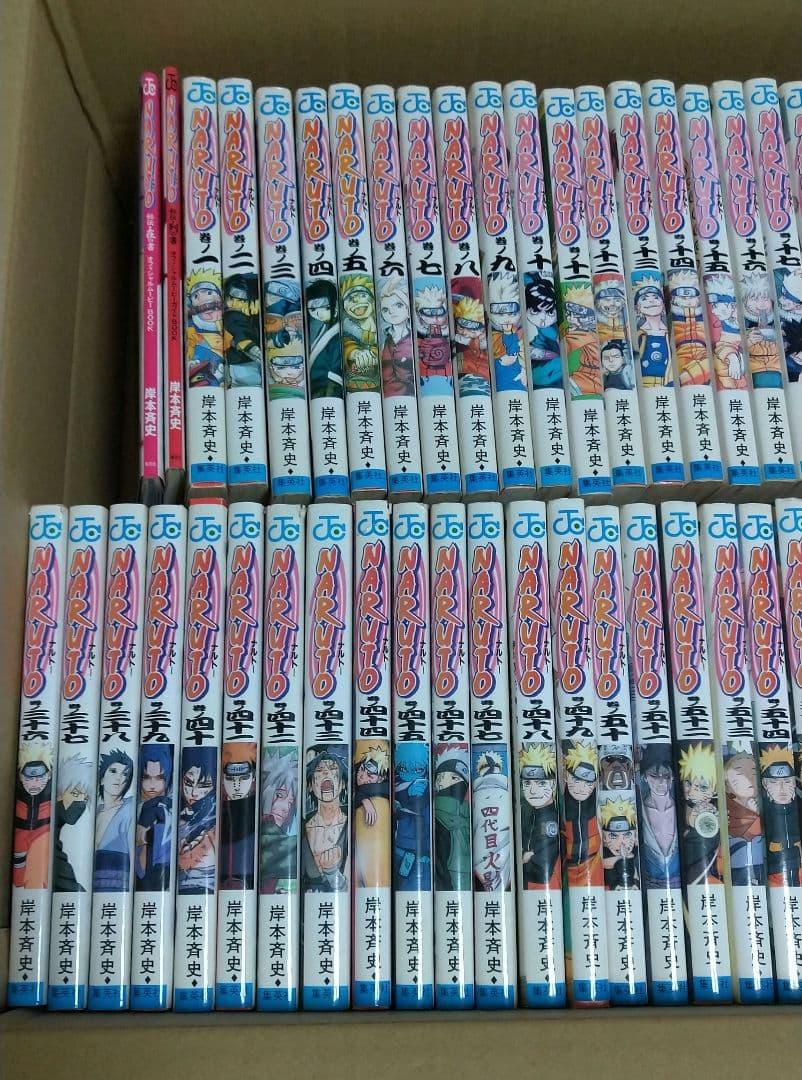 J*n様 NARUTO -ナルト- 全72巻セット