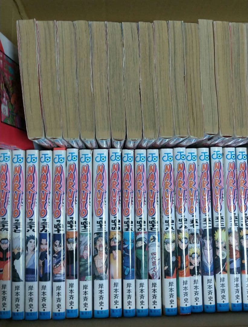 J*n様 NARUTO -ナルト- 全72巻セット