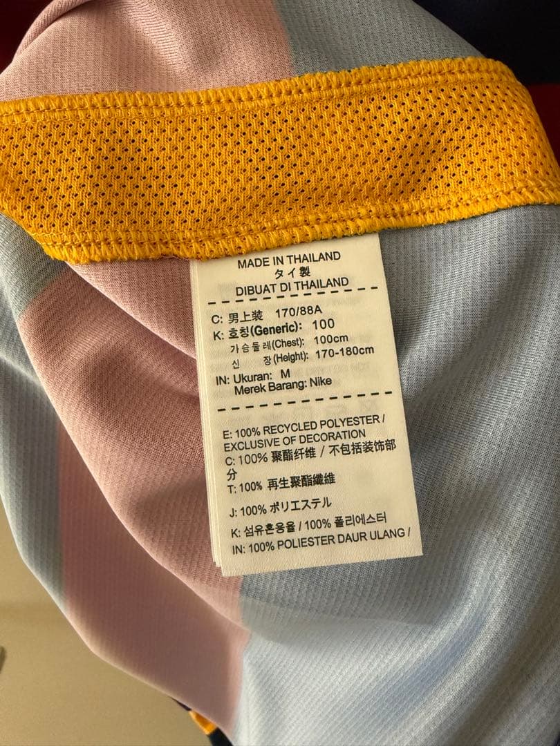 コ*チ様 FCバルセロナ 15/16 ホーム 半袖レプリカユニフォーム 6587