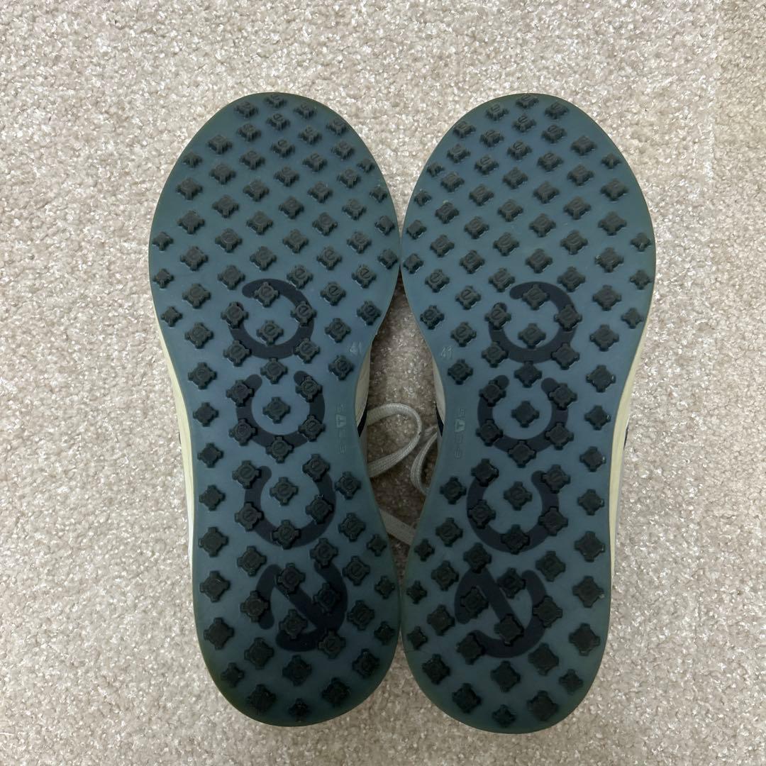 ECCO ゴルフシューズ グレー/ネイビー EUサイズ41