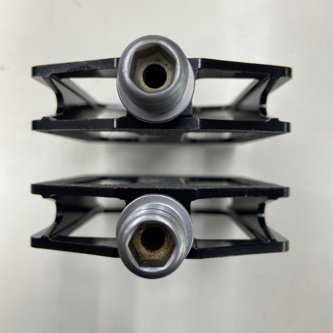 XPEDO アルミ フラットペダル ブラック