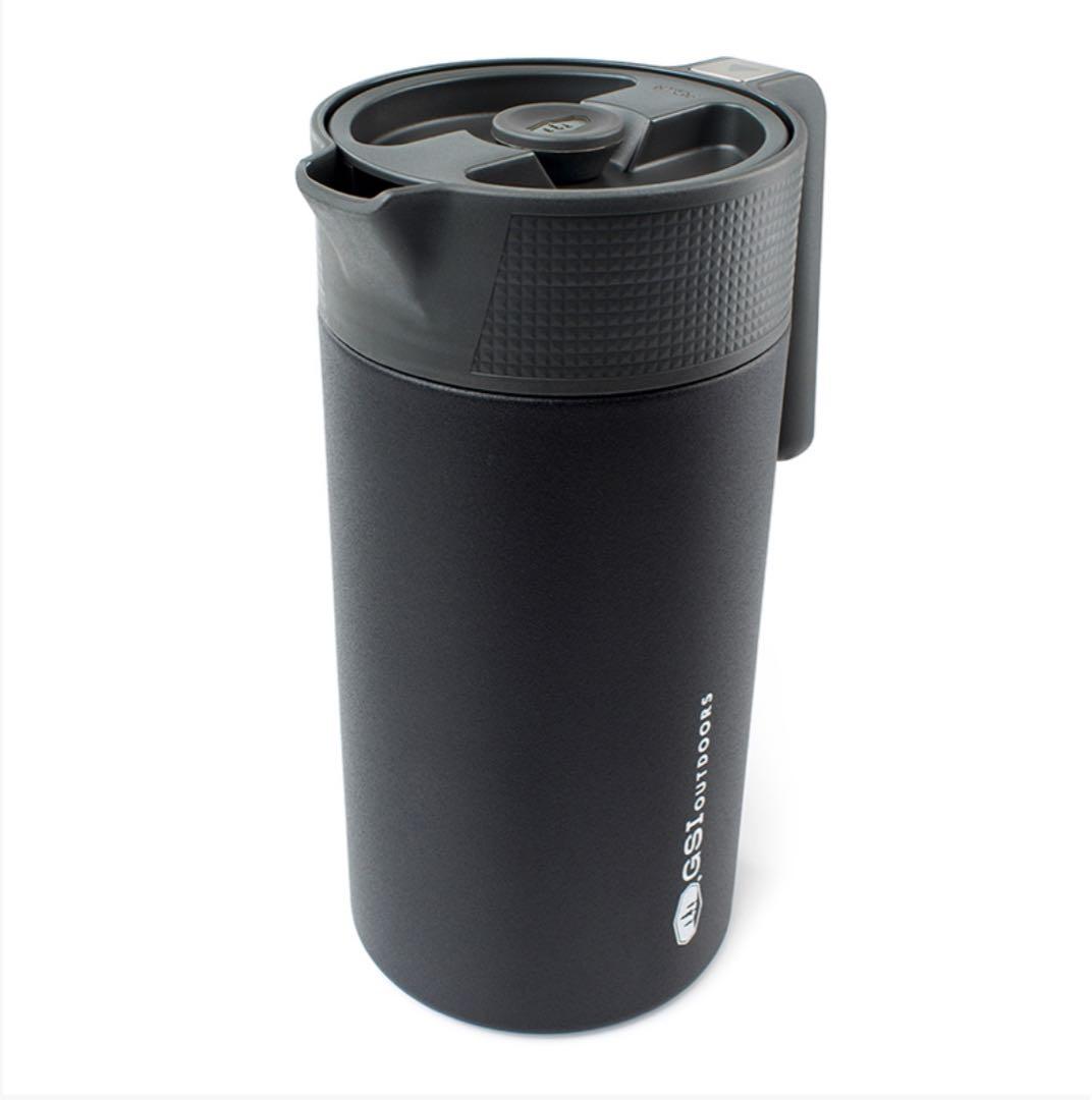 GSI ジーエスアイ グレイシャー ステンレスジャバプレス　ステンレス　ポット