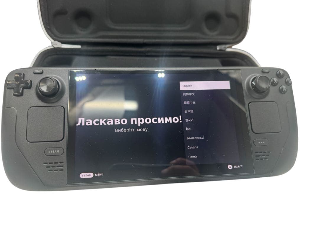 初期化済み スチームデック Steam deck OLED 1TB 1030