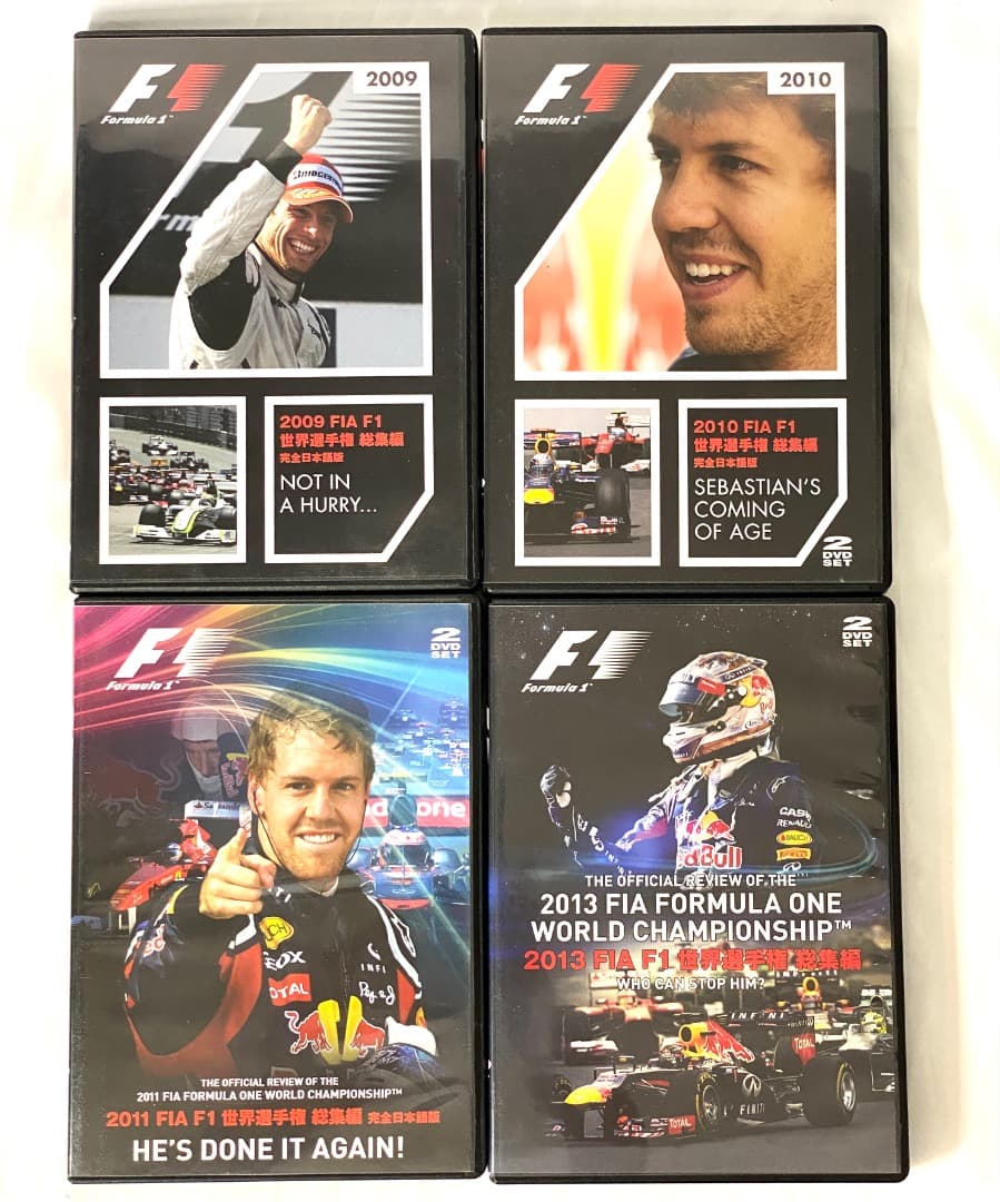 ク*ー様 10本セット 2003〜2013 FIA F1世界選手権 総集編DVD