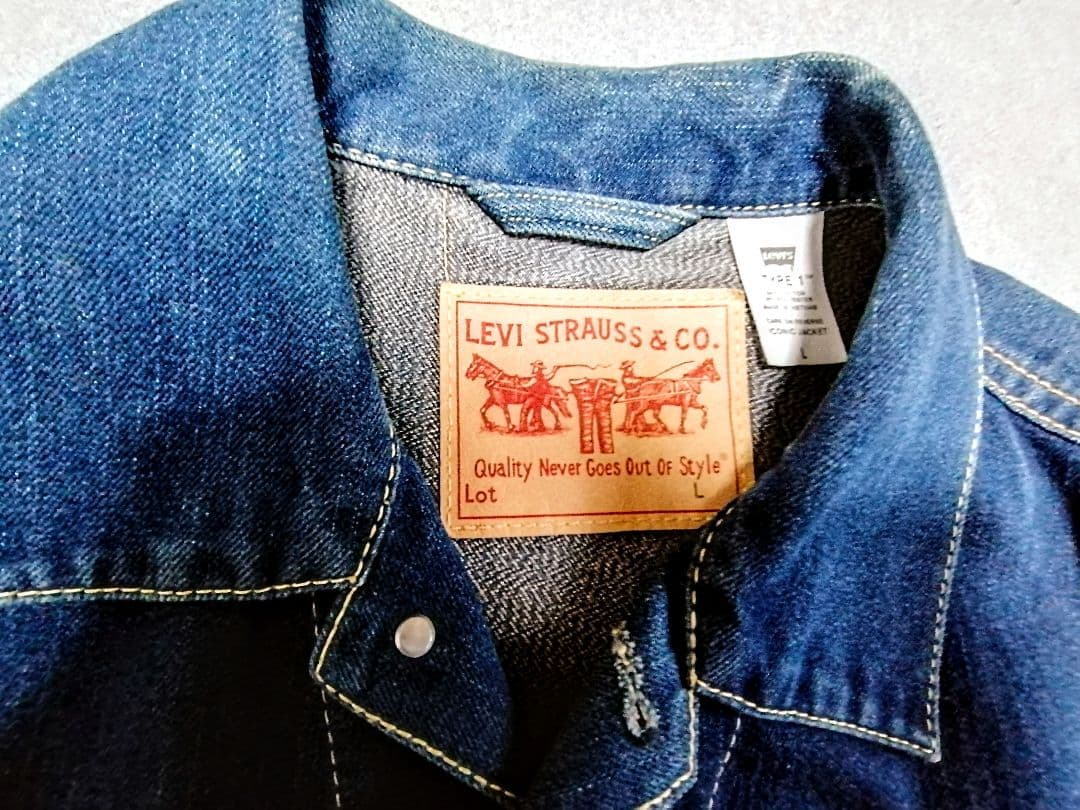 LEVI'S　ジャケット★Ｇジャン★ウエスタン★ベトナム製★程度良好★