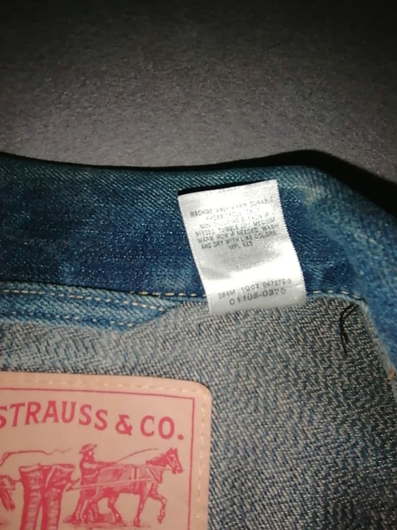 LEVI'S　ジャケット★Ｇジャン★ウエスタン★ベトナム製★程度良好★