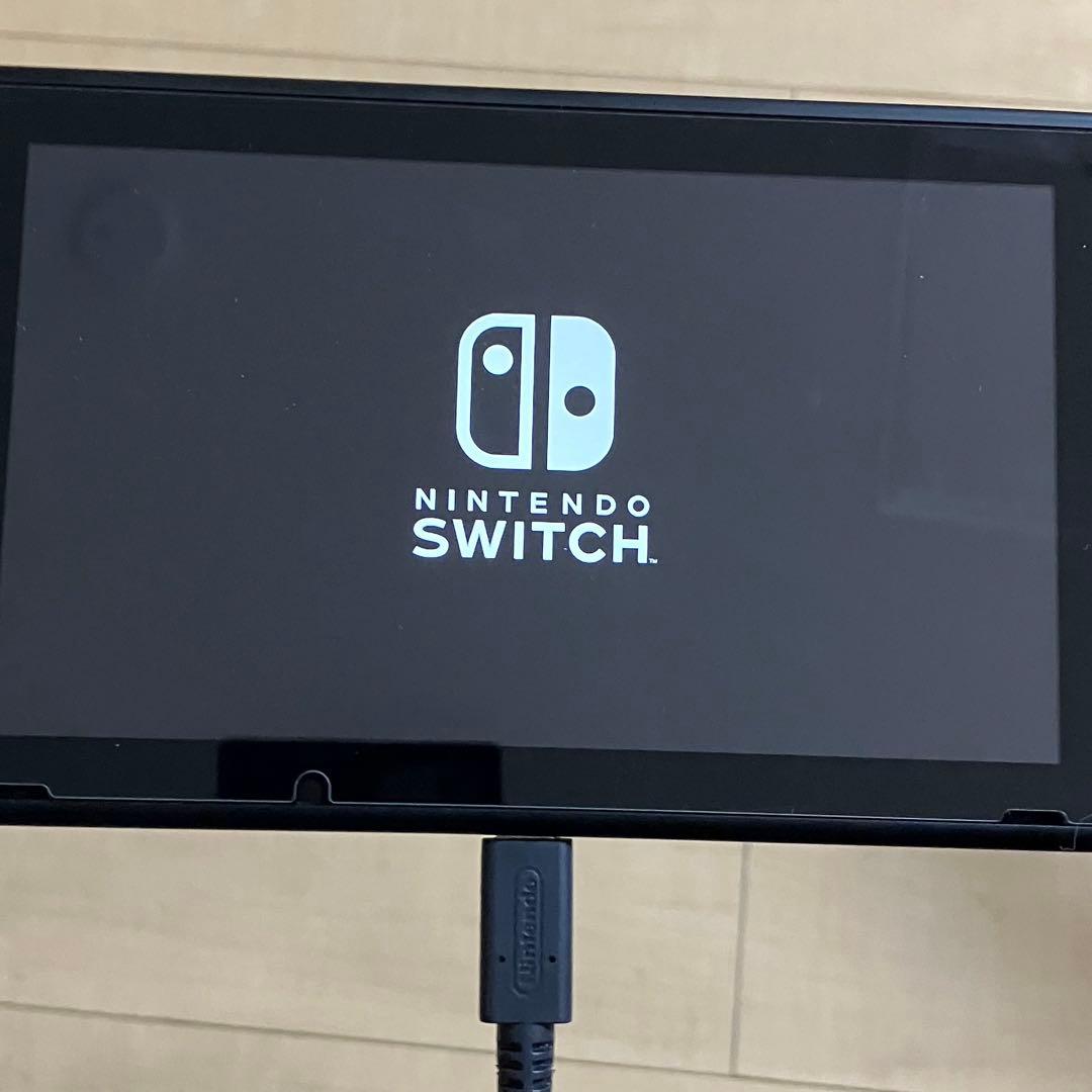 【美品】Nintendo Switch（グレー）SDカード付（128GB）