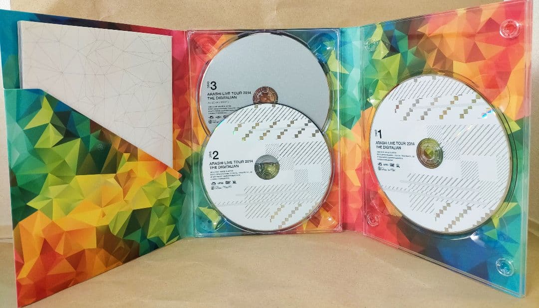 嵐 ARASHI CD DVD 3点セット DIGITALIAN Popcorn