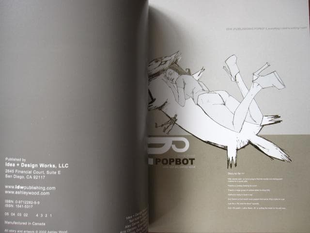 Popbot 3　Ashley Wood　アシュレイ・ウッド