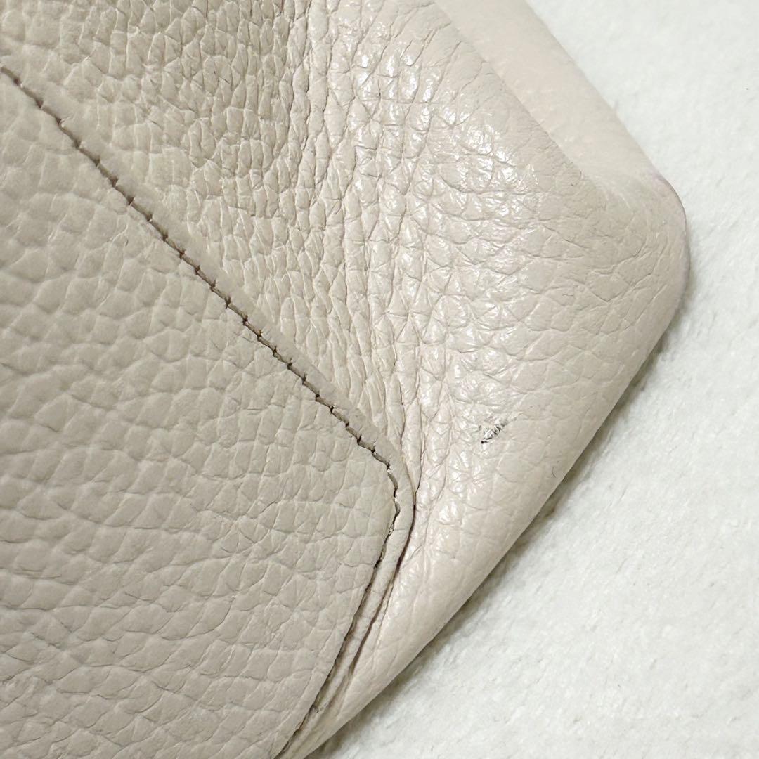 【美品】ATAO アタオ　2wayショルダー　バッグ エルヴィ　オフホワイト