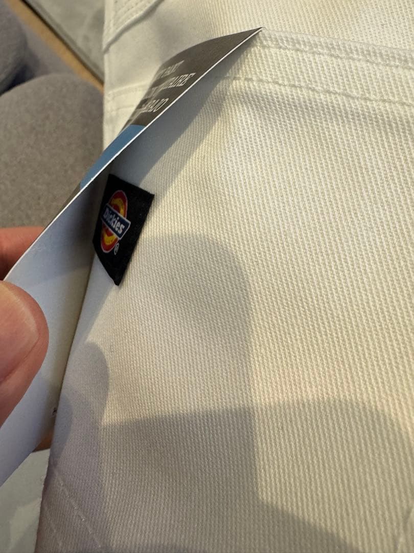 ⑤Sherwin-Williams ホワイトカーゴパンツ　34✖️34 新品