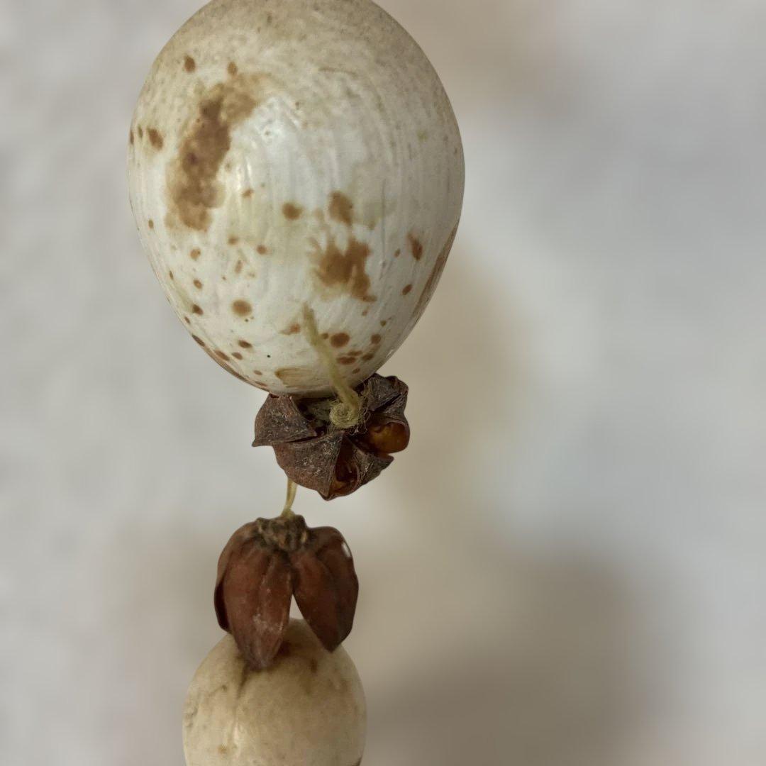 【ドイツクリスマスマーケット購入】ハンドメイド 鳥の置物