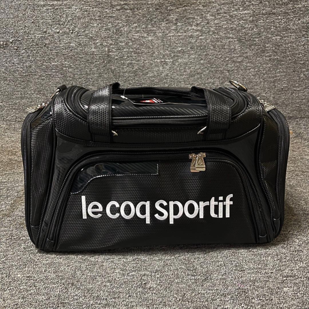ルコックゴルフ ボストンバッグ ゴルフ服バッグ 男女兼用 ブラック