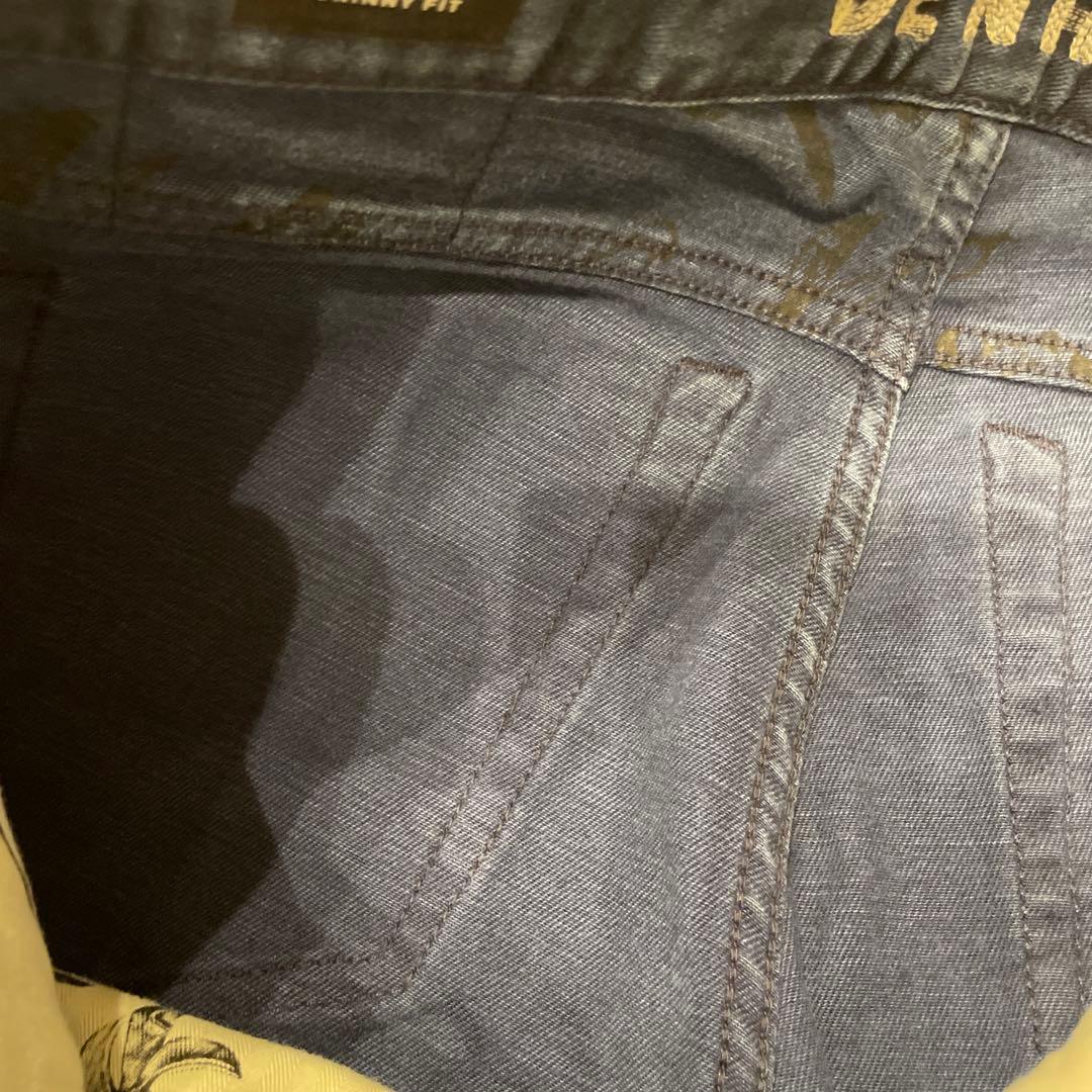 極美品❤️デンハム DENHAM カンディアーニ生地 BOLTスキニーデニム濃紺