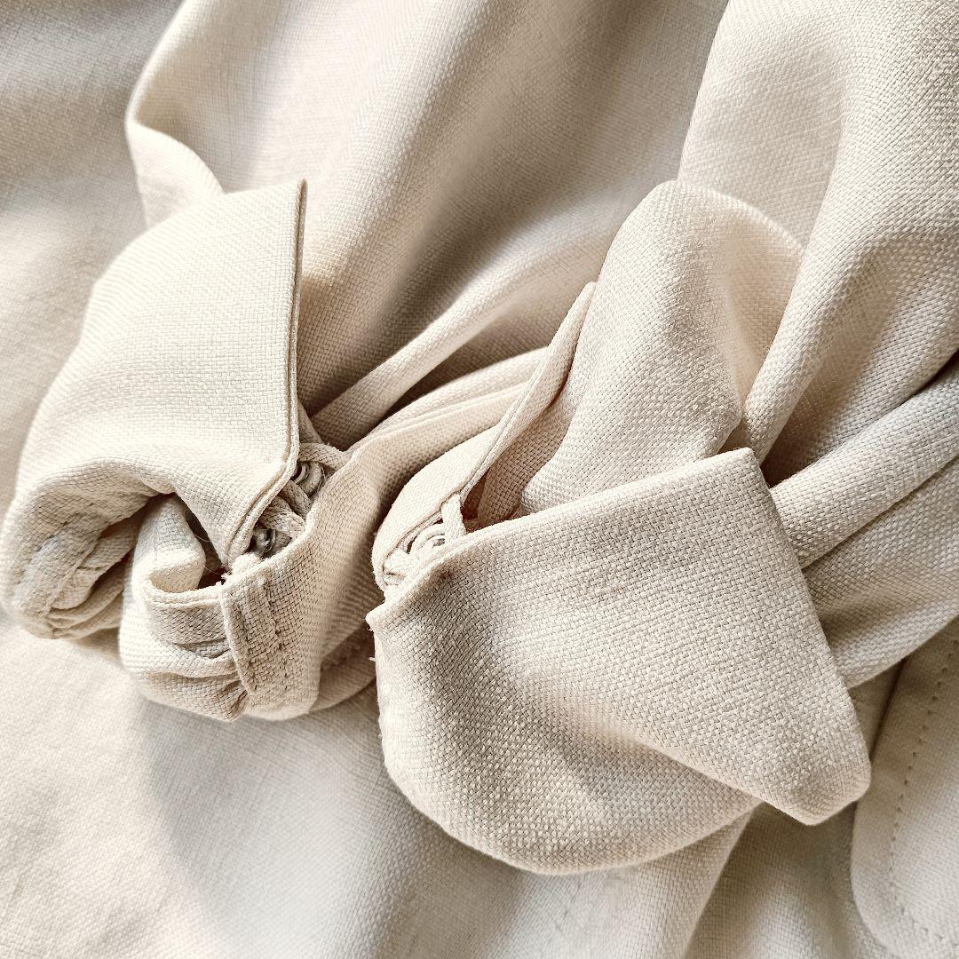 【ANAYI】ライトスラブポケットワンピース 定価4.6万 長袖 36