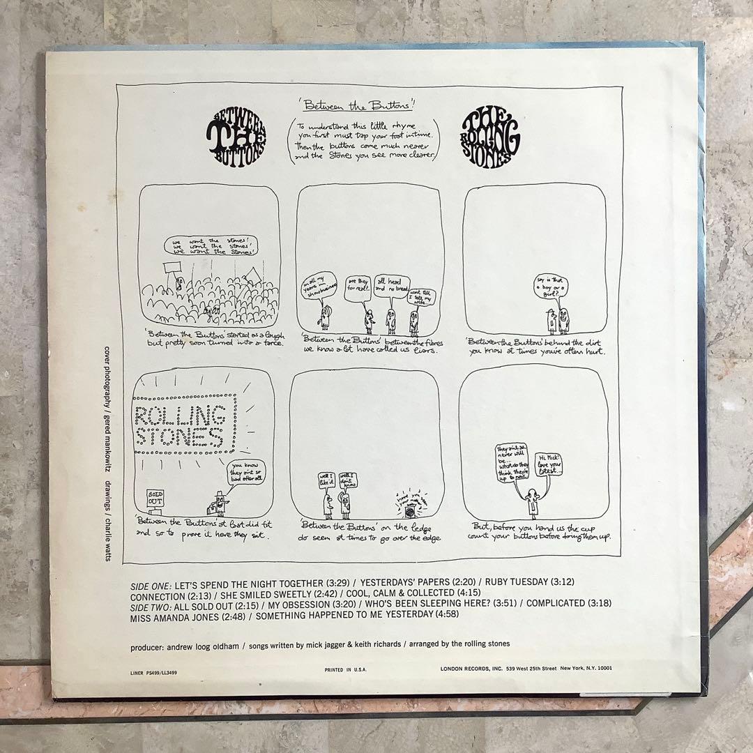 激レア!美品! 1967年発売 USオリジナル ストーンズ ビトゥイーン・ザ・