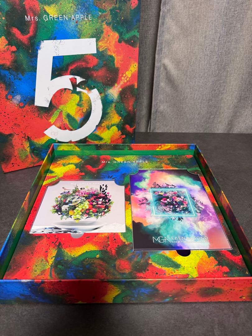 ミセスグリーンアップル ５COMPLETE BOX 完全生産限定+Tシャツ黒