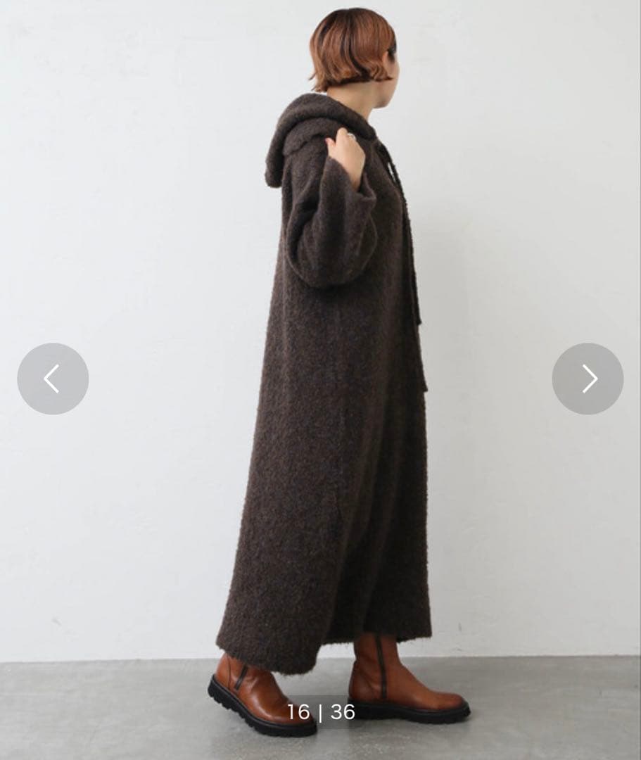 ★本日限定価格★ジャーナルスタンダードラックス ブークレーワンピース ブラウン