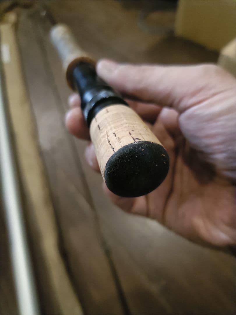 SAGE 890 DS 9'0\" #8 フライロッドUSA製アルミケース付 美品