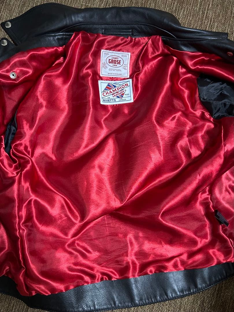 希少！英国製 ジェームスグロース×ジャーナルスタンダード別注 スタッズ 40