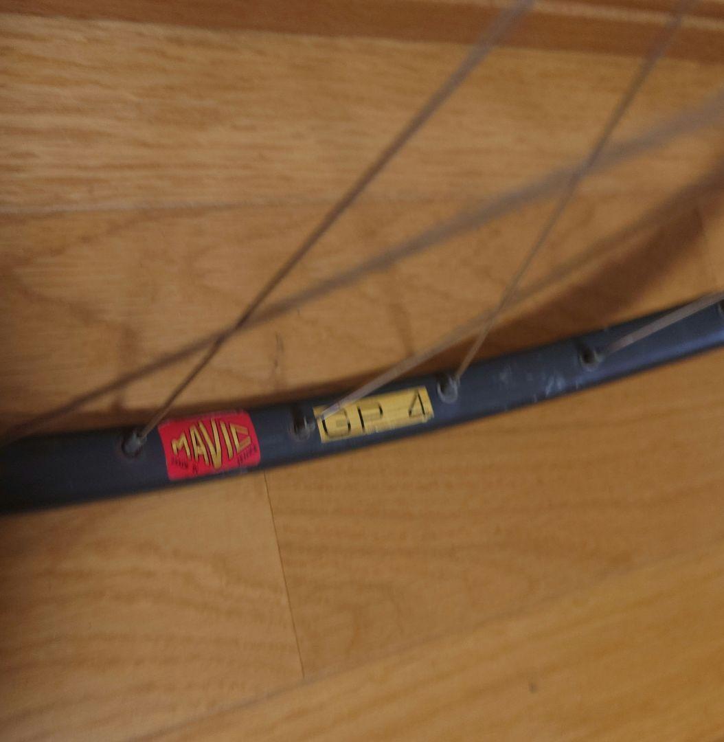 【ビンテージ】MAVIC GP4　チューブラーホイール 36穴 + スプロケット