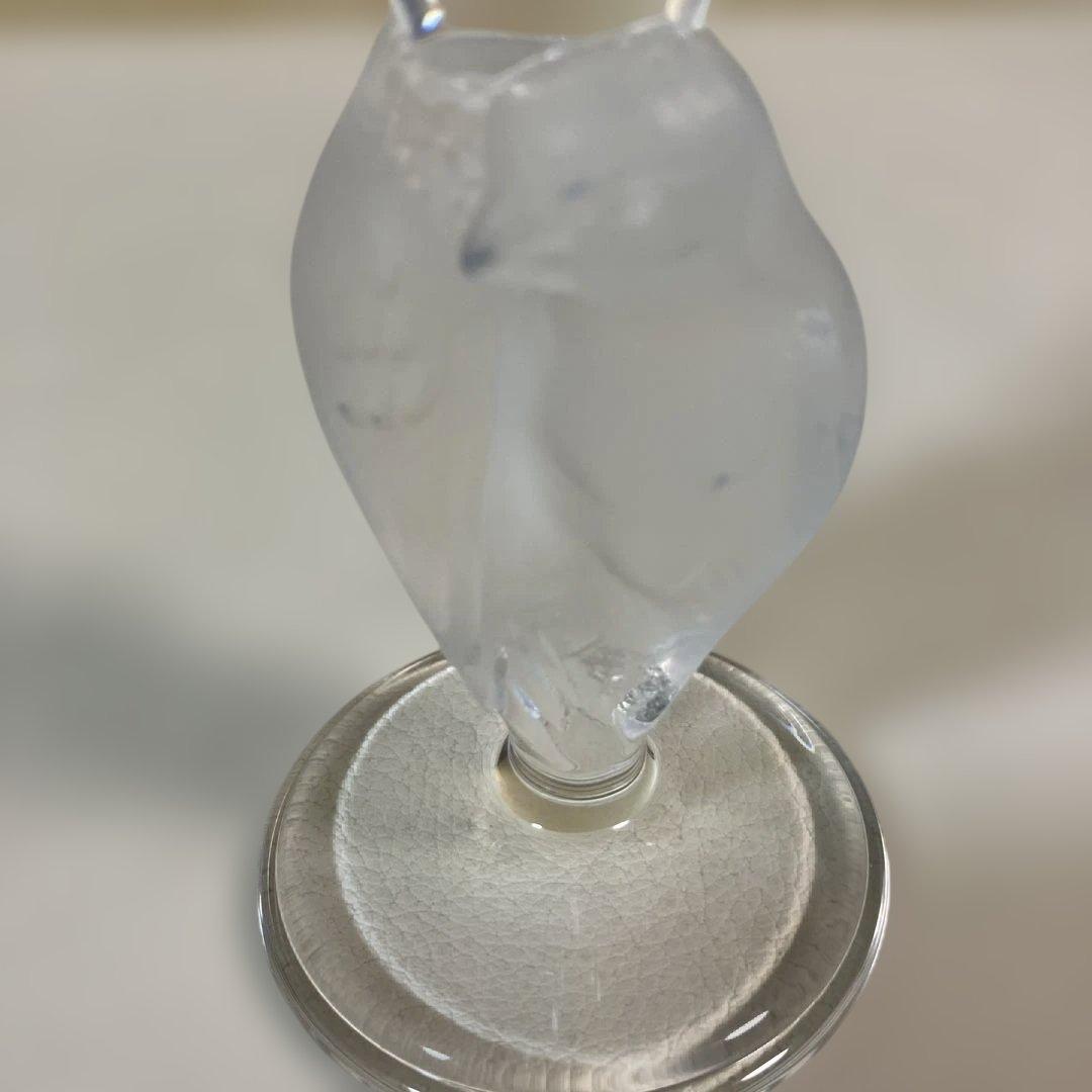 HOYACRYSTAL 透明ガラス 一輪挿し